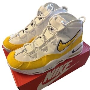 Nike air max 95 uptempo purple swoosh . Size 12 worn once